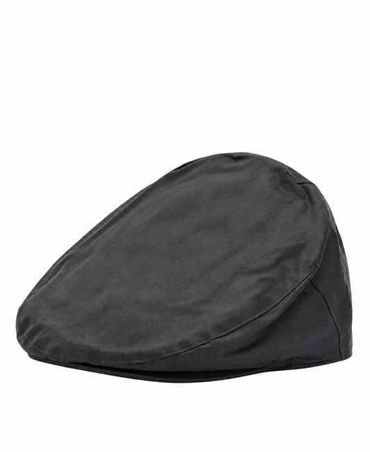 Barbour Wax Flat Cap - Sage