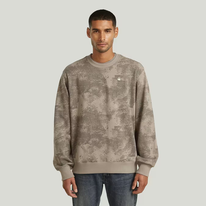 G-Star Allover Print Sweater