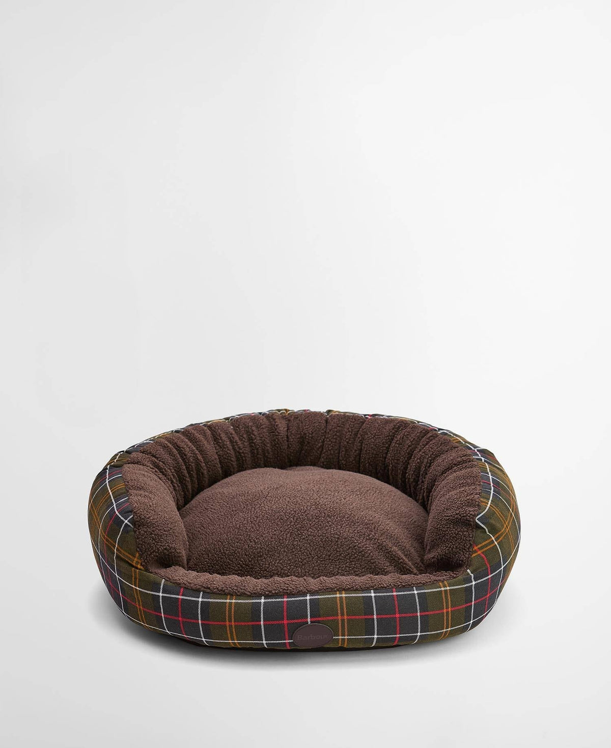 Barbour Snuggle Dog Bed 30" - Classic Tartan