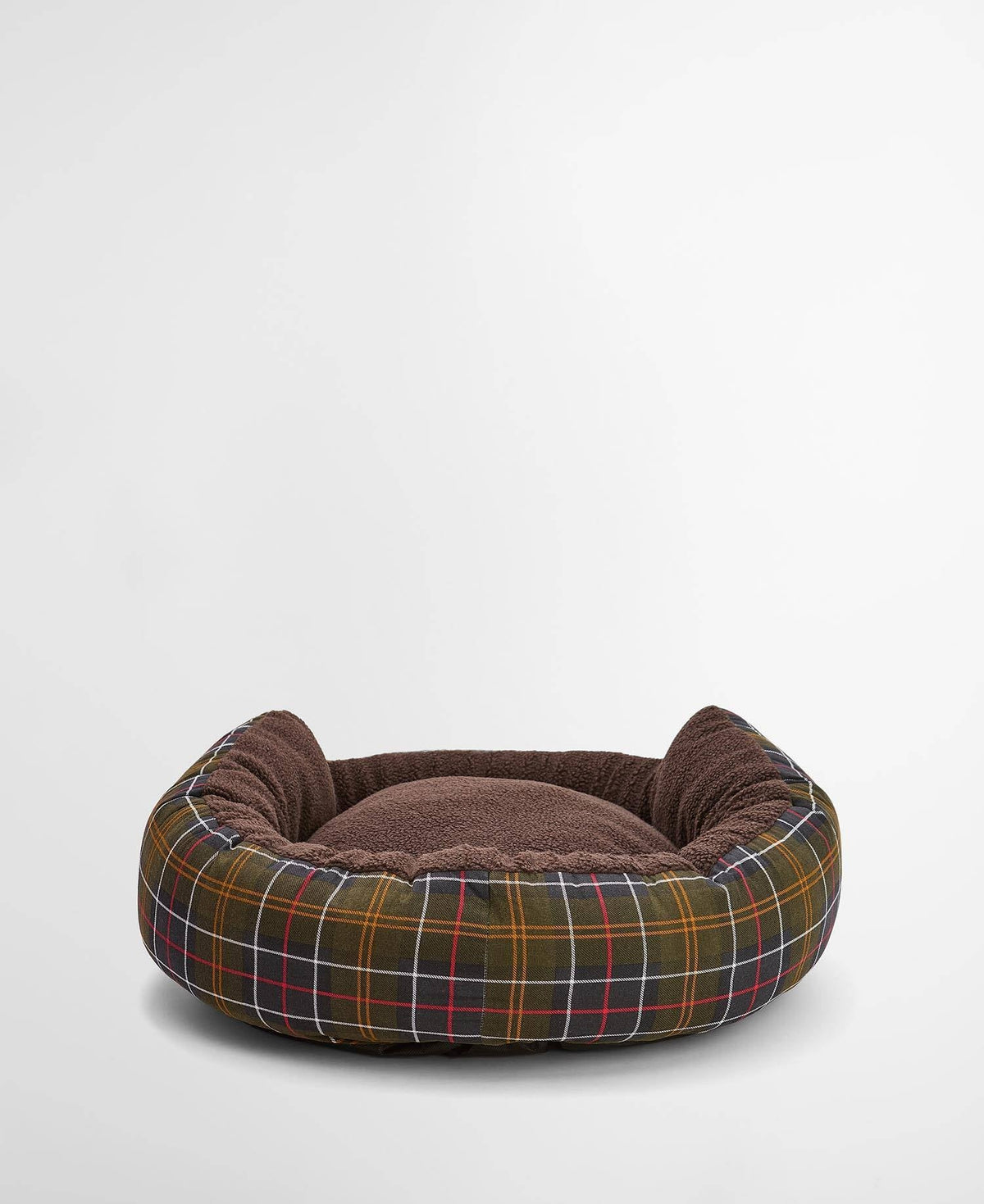 Barbour Snuggle Dog Bed 30" - Classic Tartan