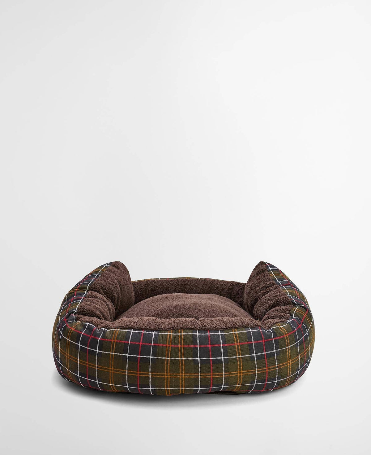 Barbour Snuggle Dog Bed 35" - Classic Tartan