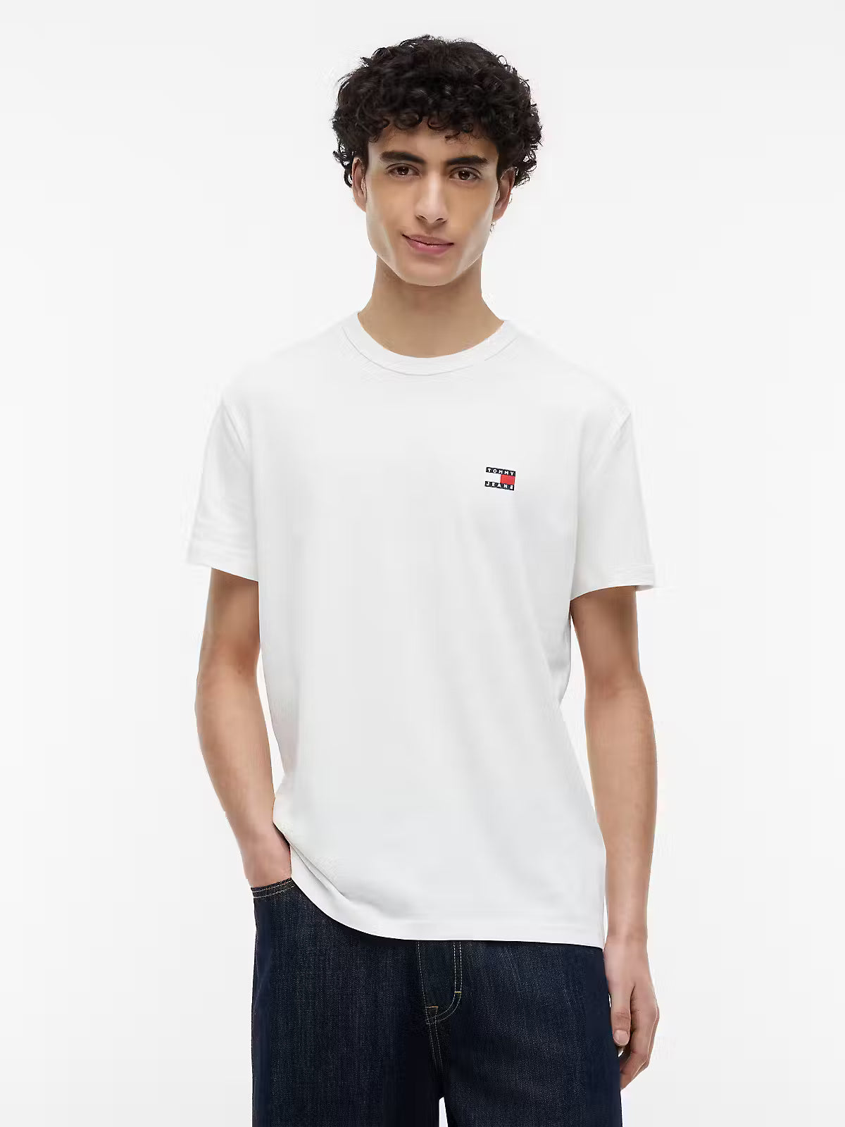 Tommy Jeans Flag Crew Neck T-Shirt