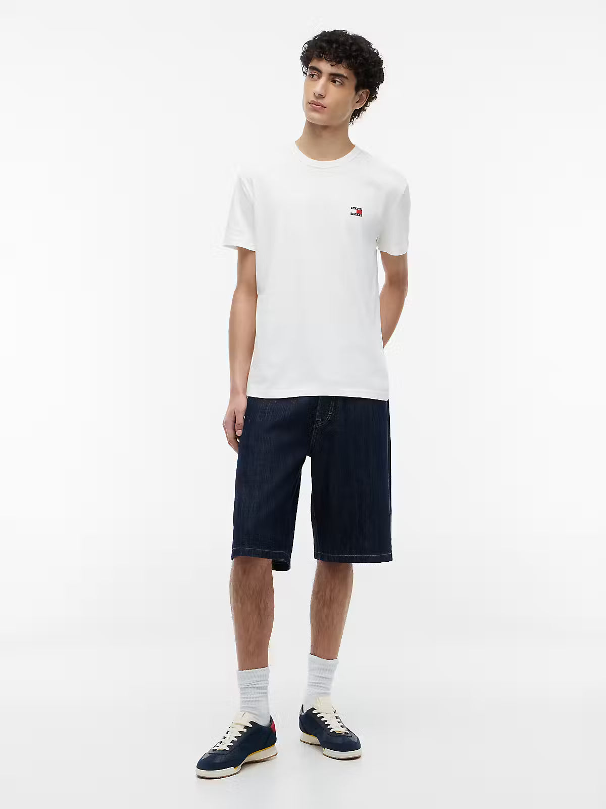 Tommy Jeans Flag Crew Neck T-Shirt