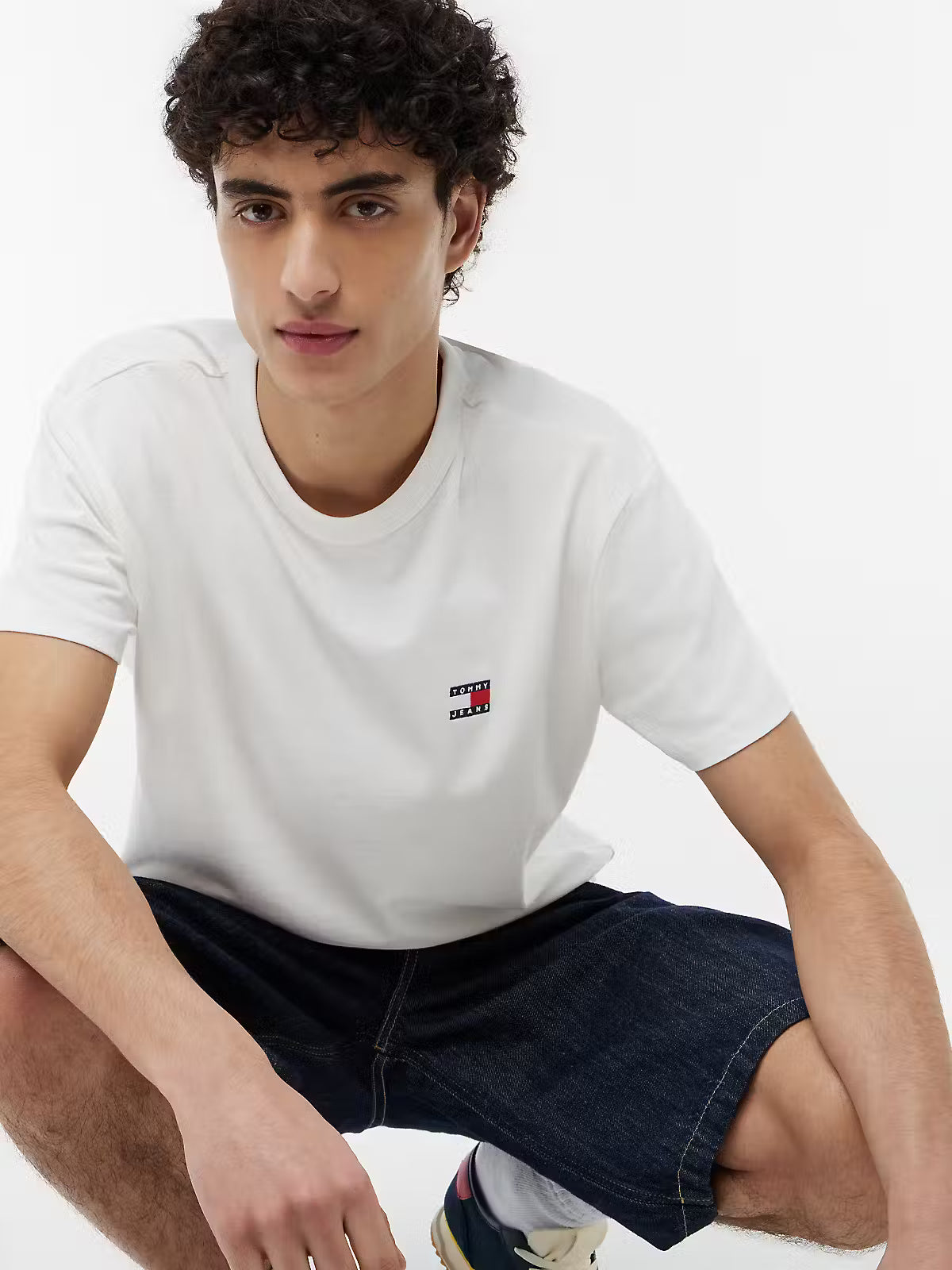 Tommy Jeans Flag Crew Neck T-Shirt