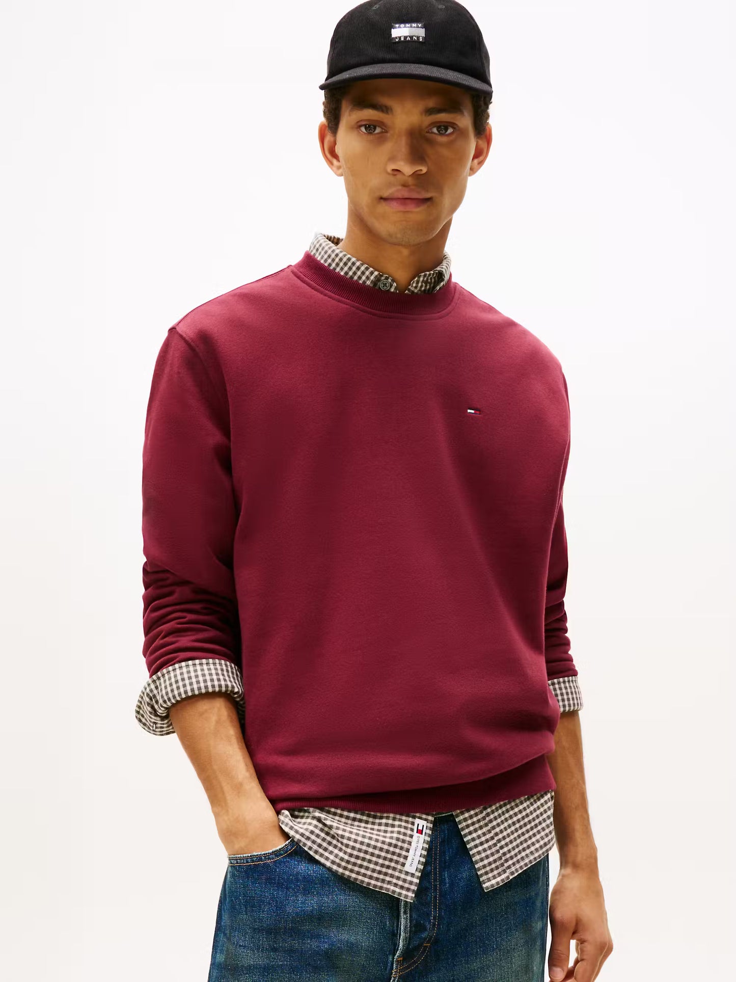 Regular Fit Flack Crew Neck Sweater