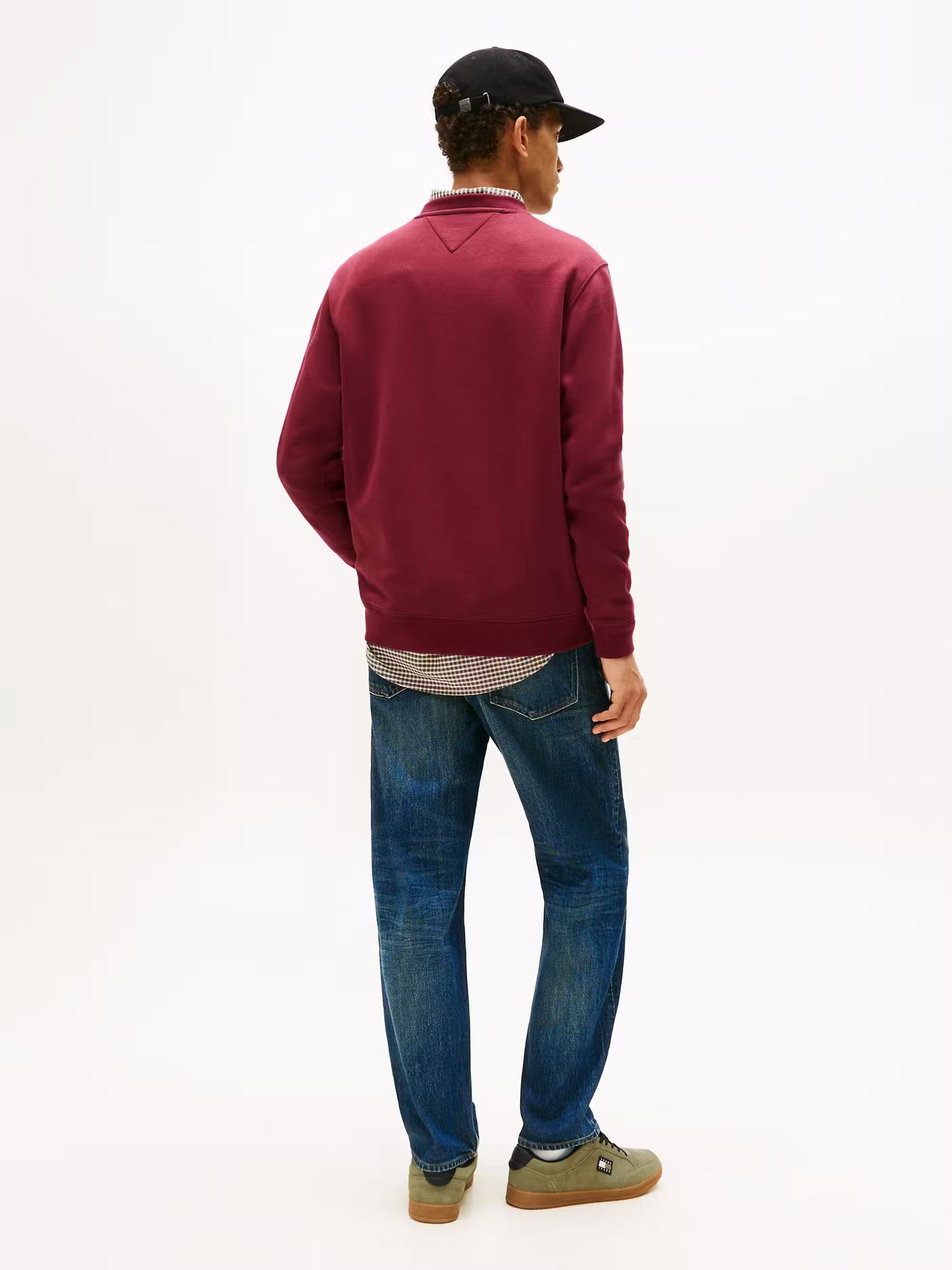 Regular Fit Flack Crew Neck Sweater