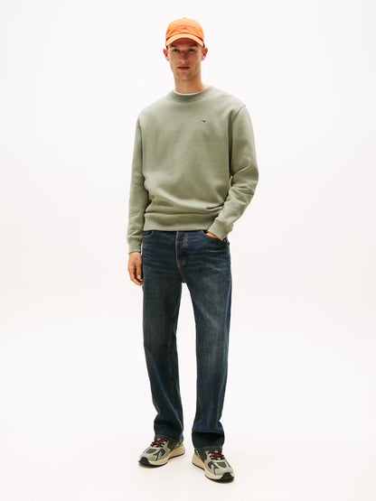 Regular Fit Flack Crew Neck Sweater