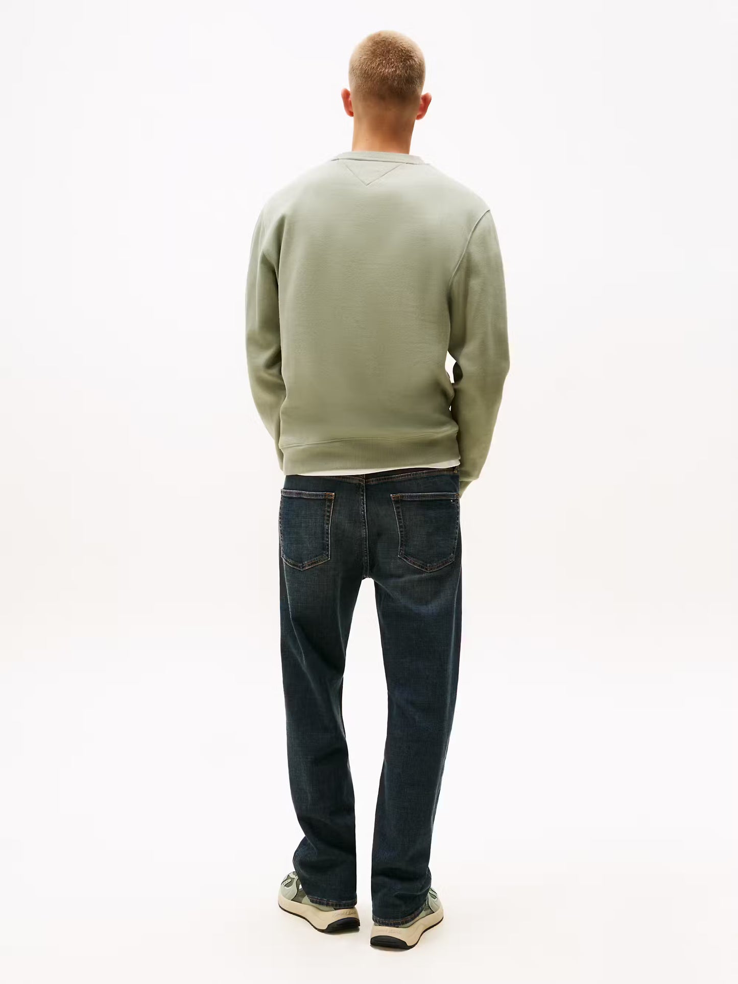 Regular Fit Flack Crew Neck Sweater