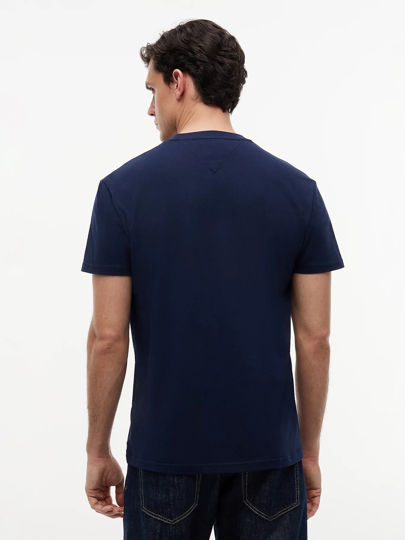 Tommy Hilfiger Linear Logo Embroidery Jersey T-Shirt
