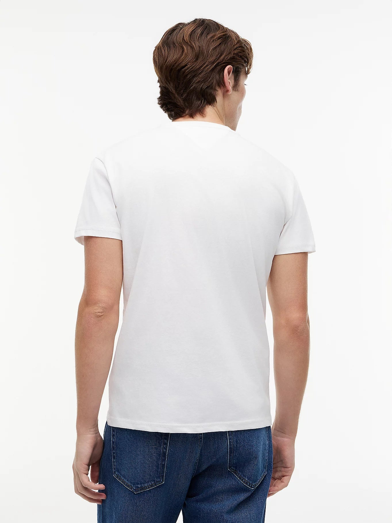 Toommy Hilfiger Linear Logo Embroidery Jersey T-Shirt