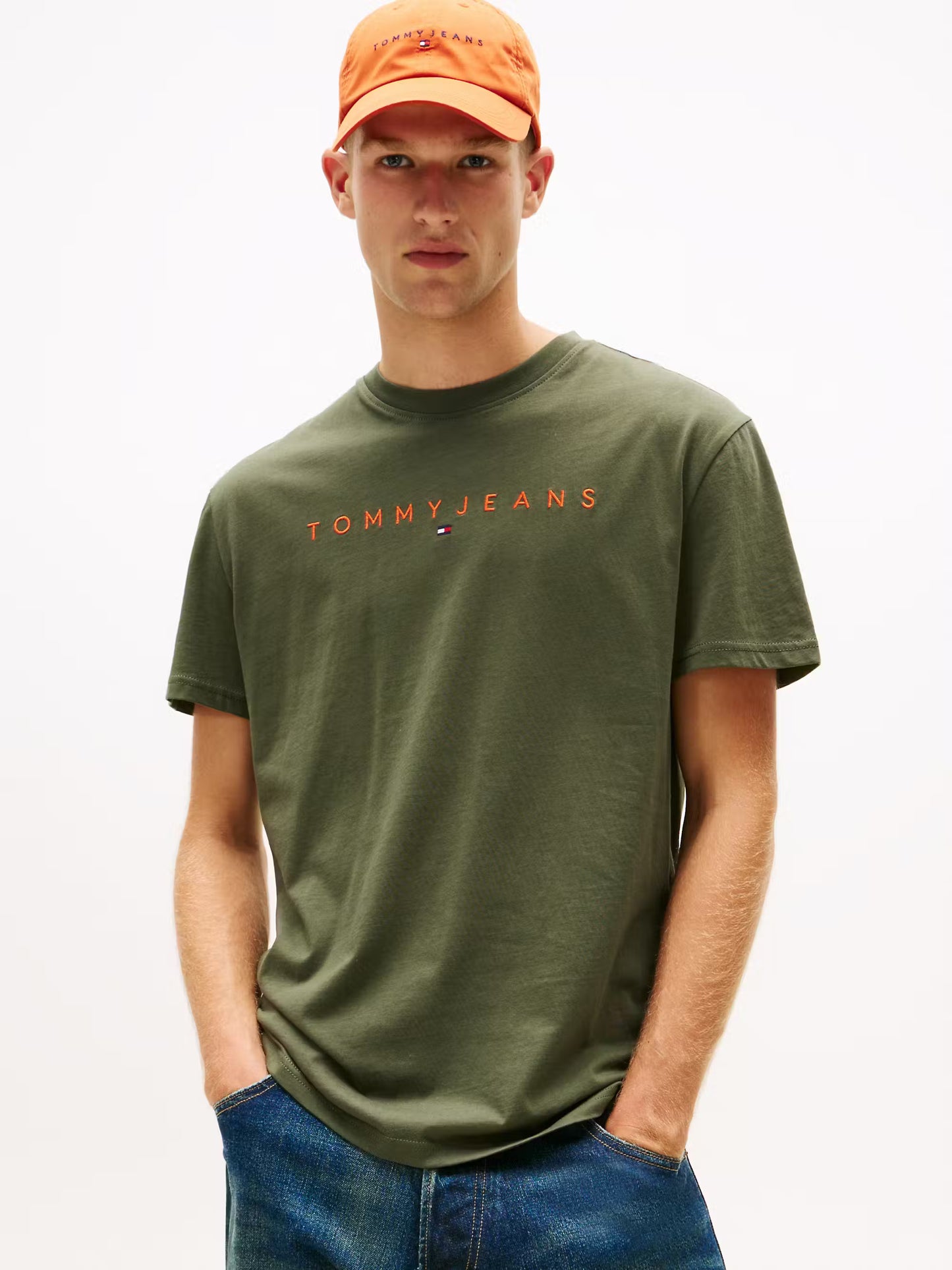 Regular Fit Linear Tee