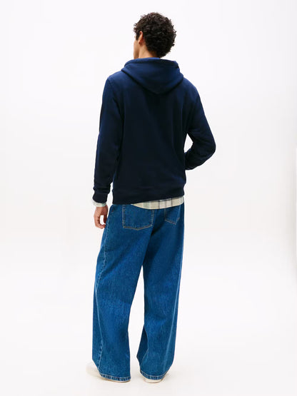 Regular Fit Linear Hoodie
