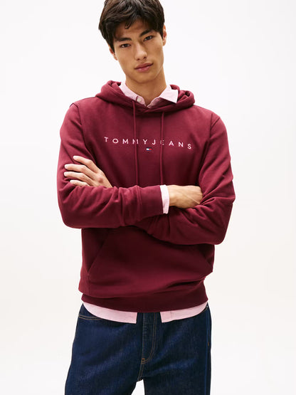 Regular Fit Linear Hoodie