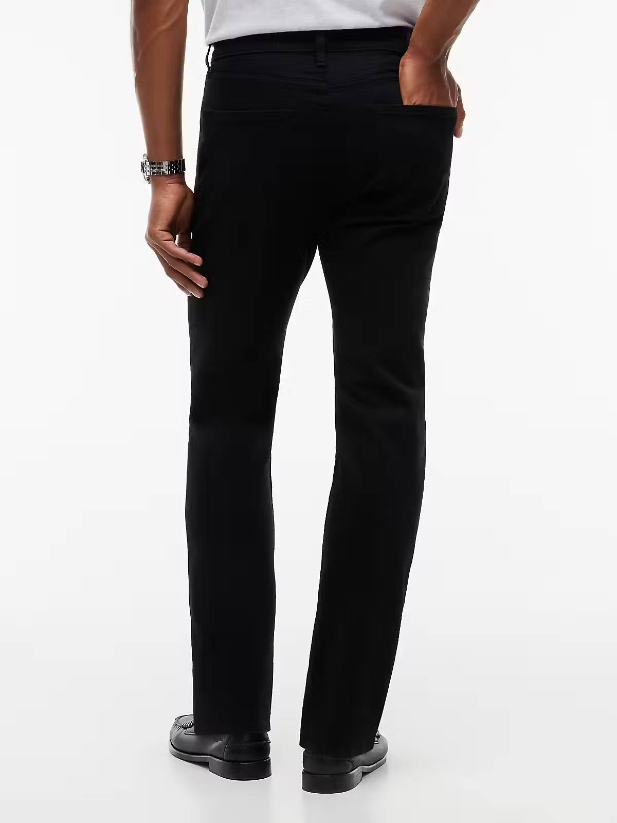 Tommy Jeans Ryan Slim Straight Jeans – Black