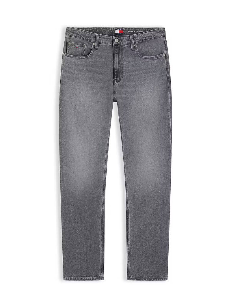Tommy Jeans Ryan Slim Straight Jeans – Grey Denim