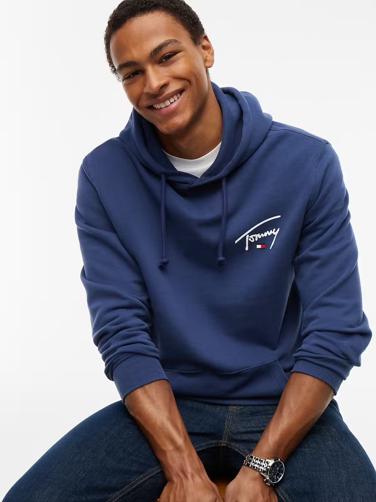 Tommy Jeans Script Logo Hoodie