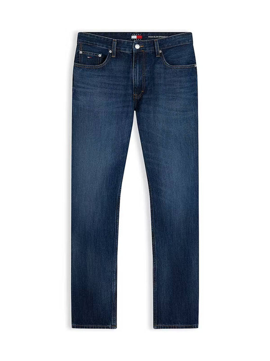 Tommy Jeans Ryan Slim Straight Jeans – Dark Blue Denim