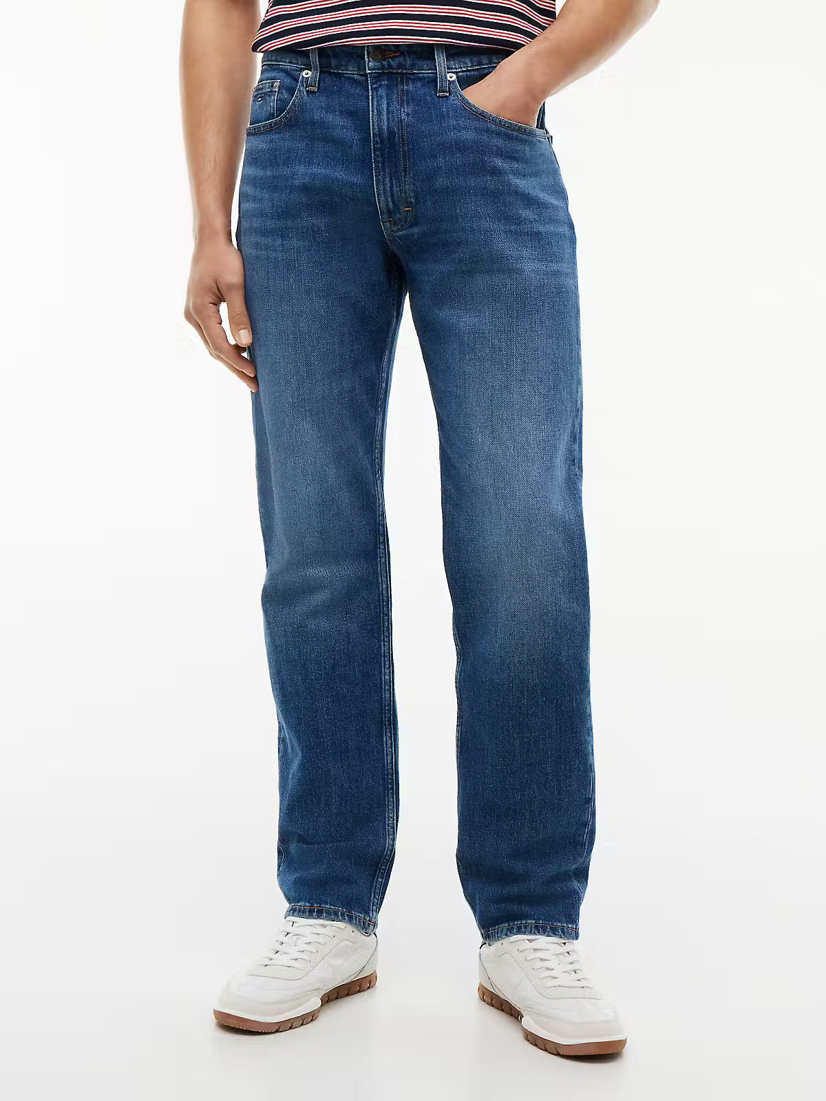 Tommy Jeans Ryan Slim Straight Jeans – Denim Dark