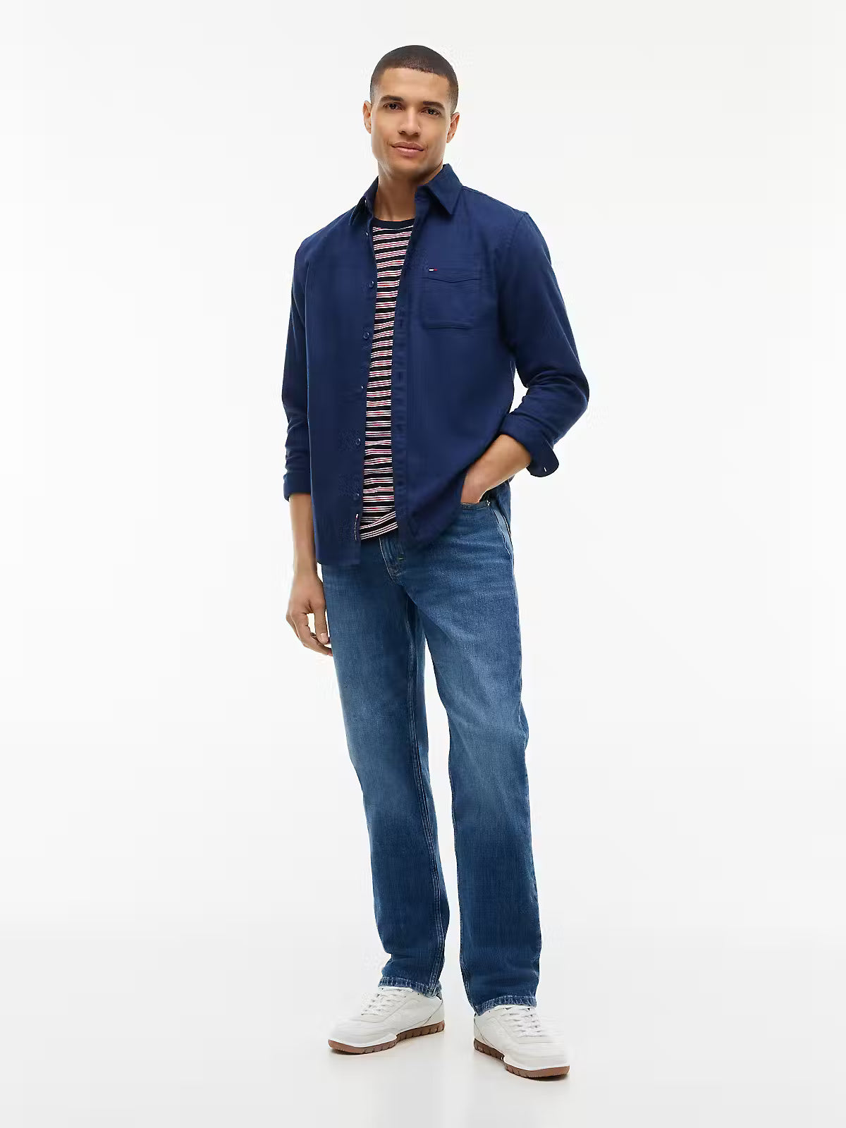 Tommy Jeans Ryan Slim Straight Jeans – Denim Dark