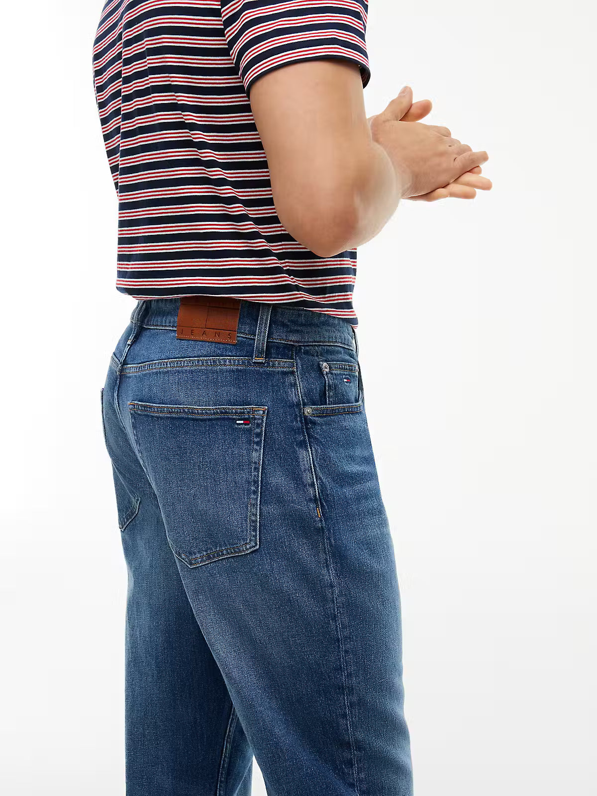 Tommy Jeans Ryan Slim Straight Jeans – Denim Dark