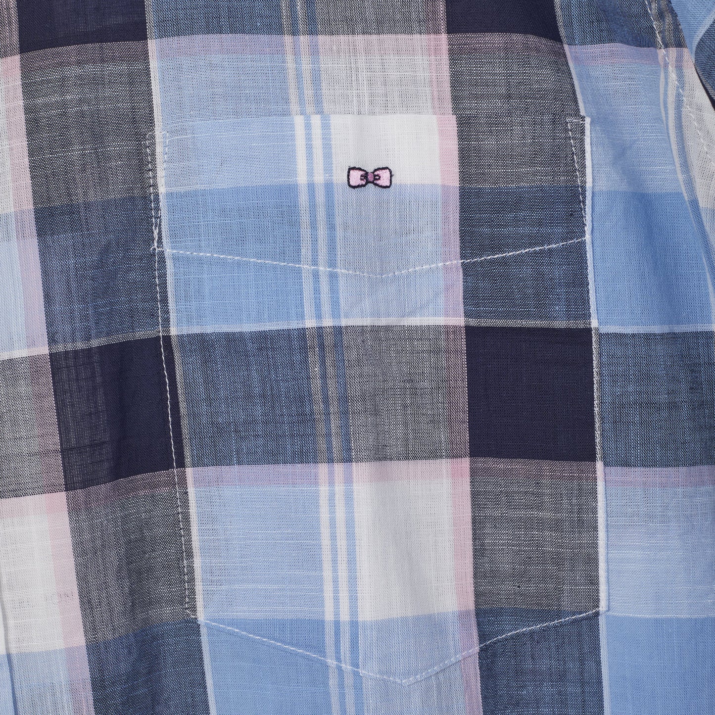 Eden Park Short Sleeve Check Shirt