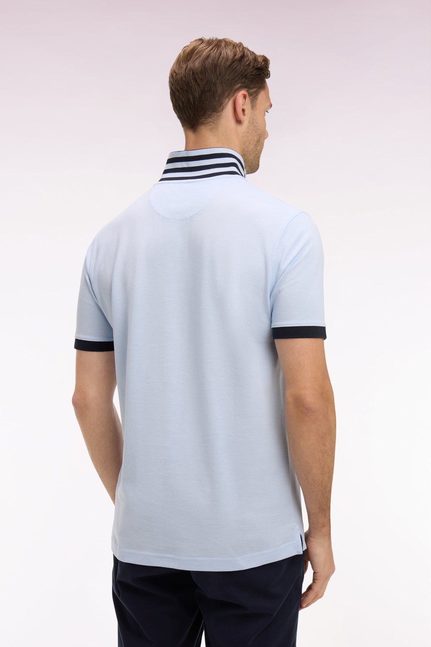 Eden Park slim fit cotton piqué polo