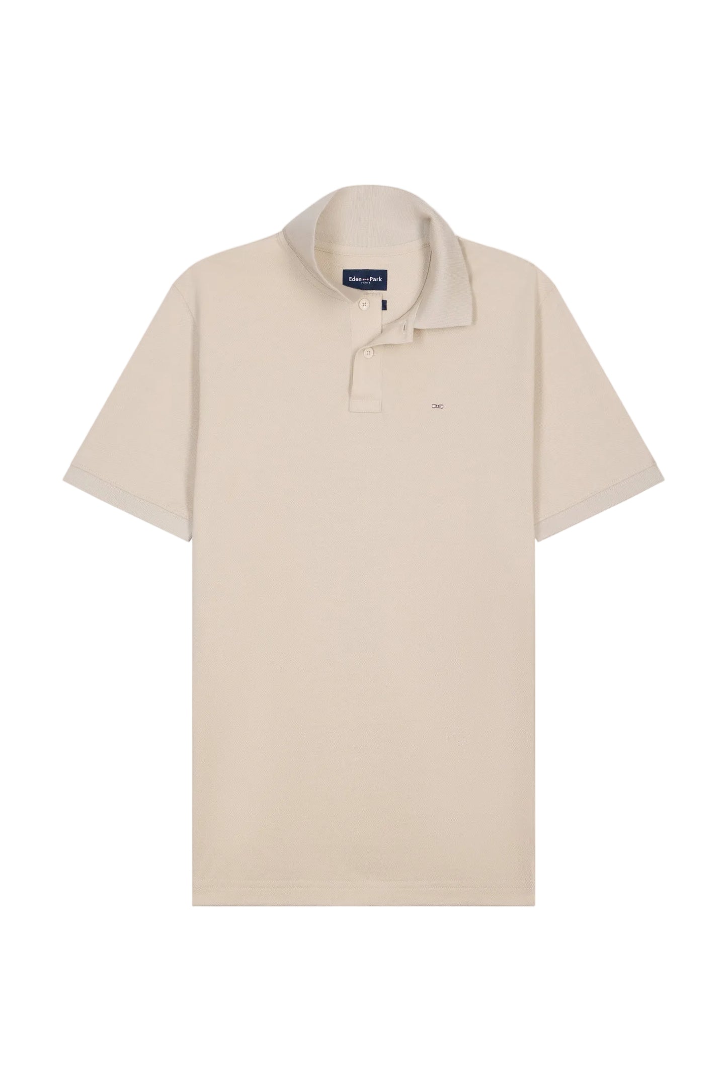 Eden Park Short-sleeved polo shirt in cotton with a regular fit