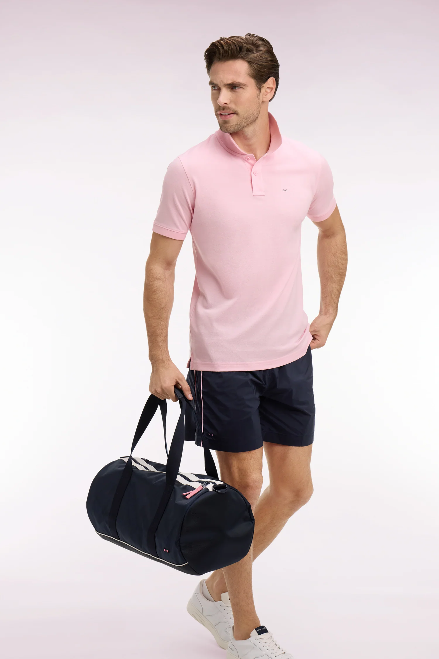 Eden Park Short-sleeved polo shirt in cotton with a regular fit