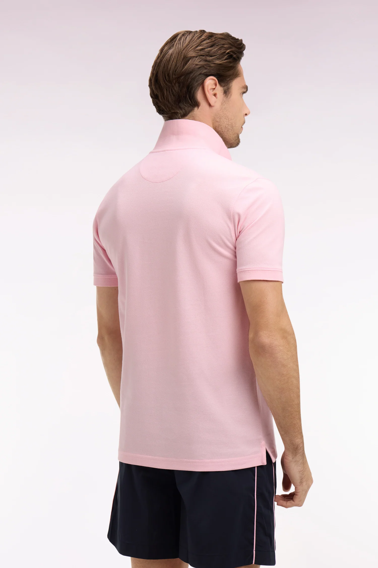Eden Park Short-sleeved polo shirt in cotton with a regular fit