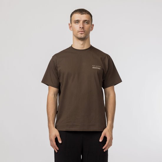 Snow Peak Elemental Balance T-Shirt - Brown