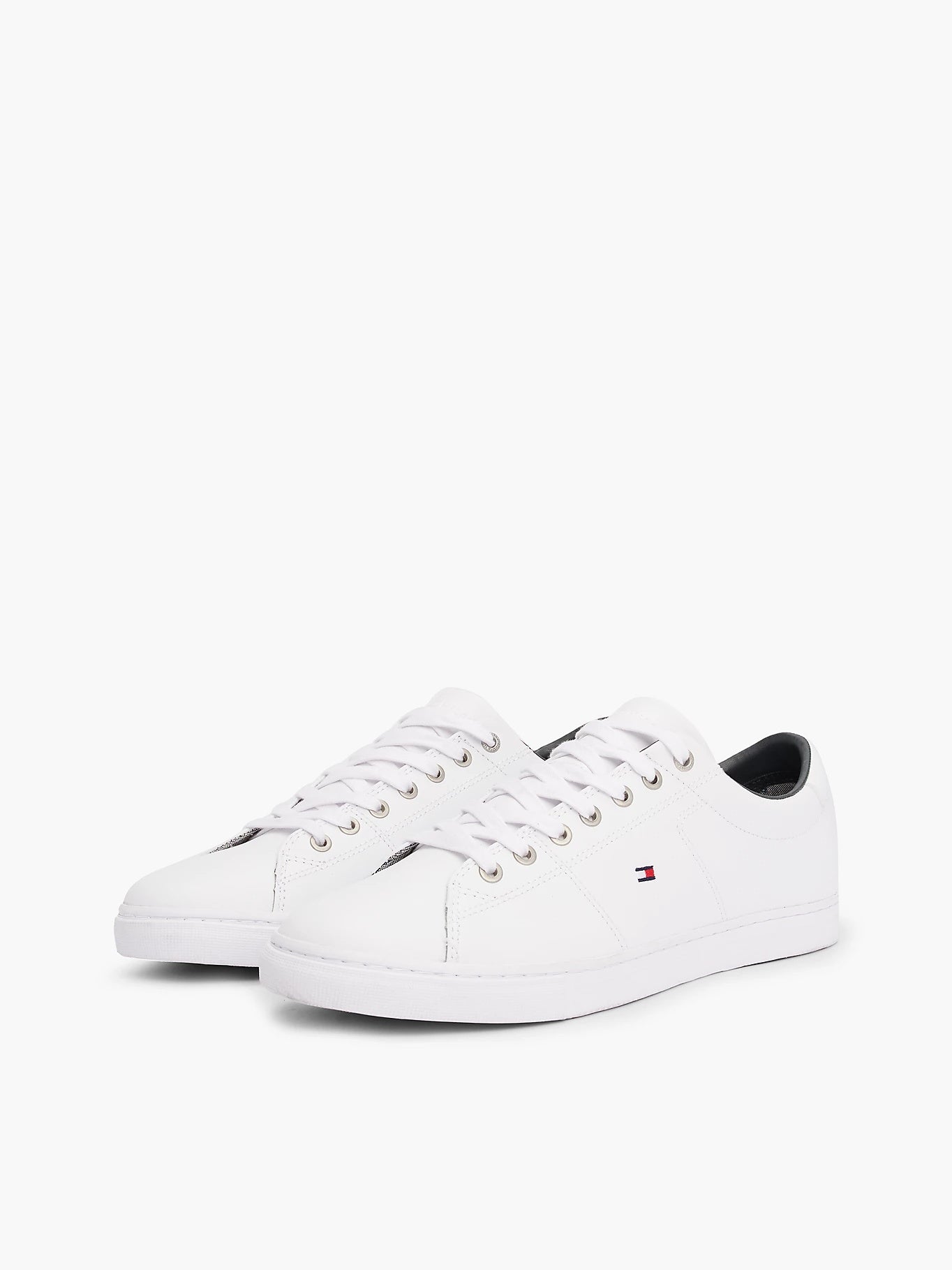 Tommy Hilfiger Essential Leather Lace-Up Trainers