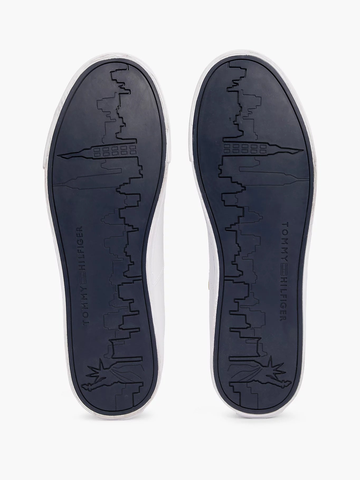 Tommy Hilfiger Essential Leather Lace-Up Trainers