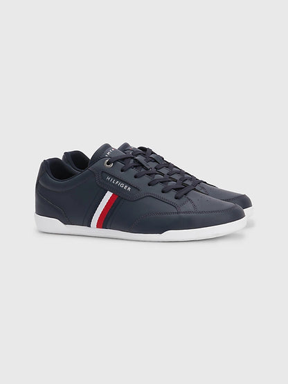 Tommy Hilfiger Classic Webbing Leather Cupsole Trainers
