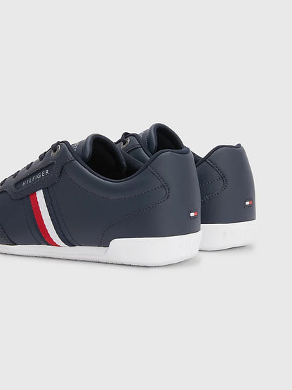Tommy Hilfiger Classic Webbing Leather Cupsole Trainers