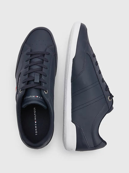 Tommy Hilfiger Classic Webbing Leather Cupsole Trainers