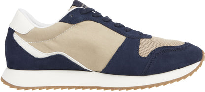Tommy Hilfiger Cleat Mixed Texture Trainers