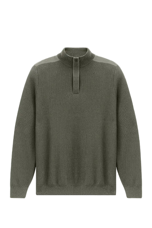 Bugatti Cotton Knitted Half Zip