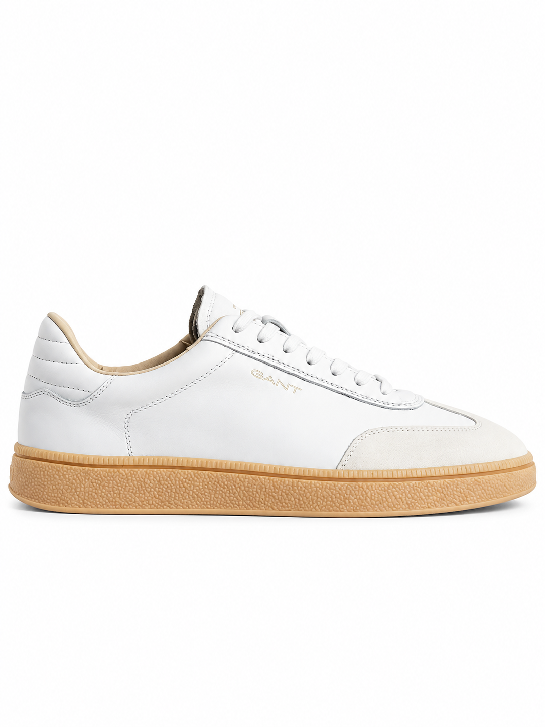 Gant White Leather Cuzmo Sneaker