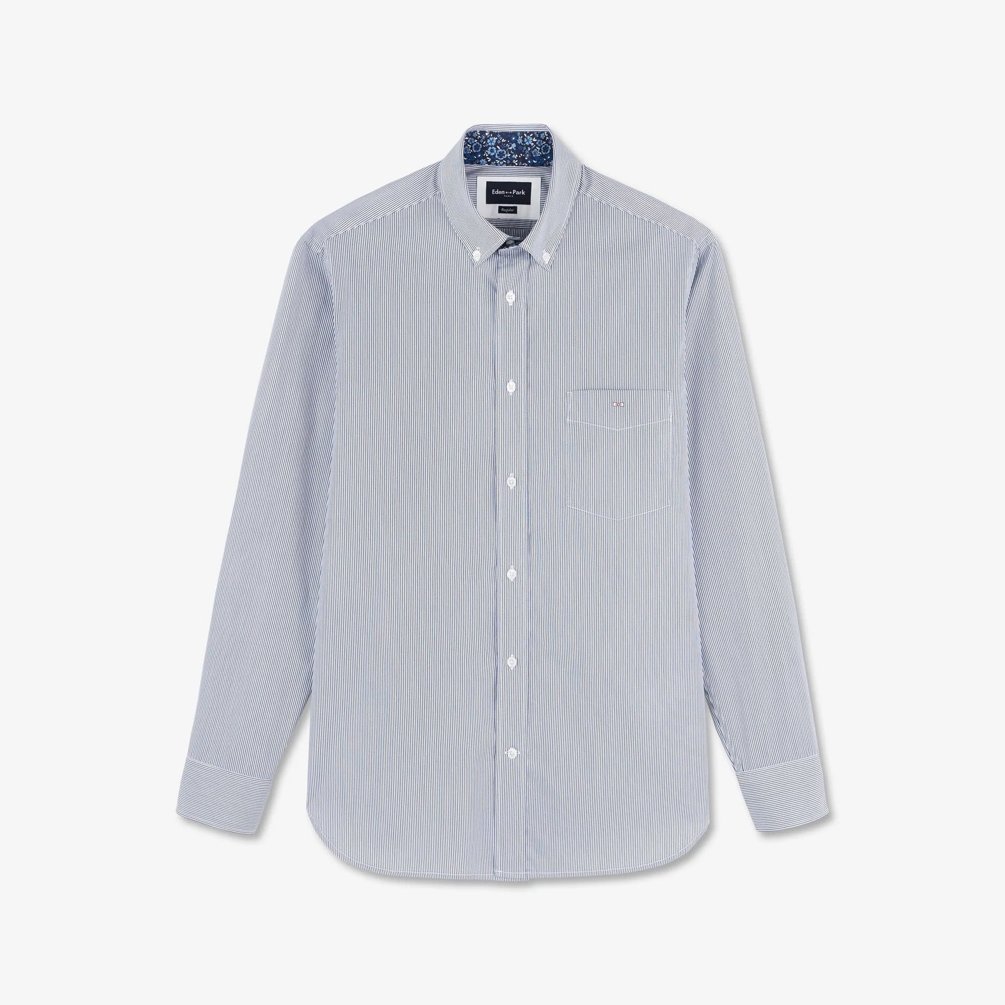 Eden Park Long Sleeve Stripe Shirt