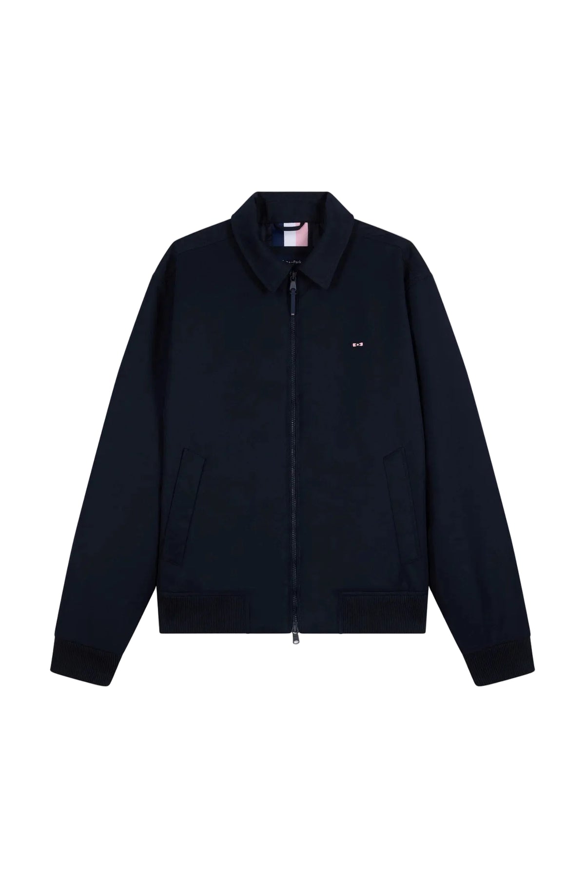 Eden Park Straight-Cut Nylon Blouson Jacket – Navy