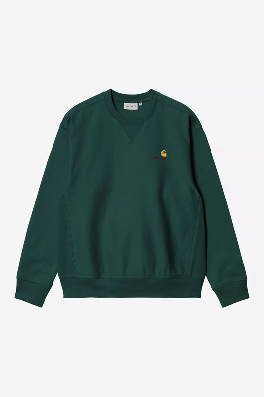American Script Crewneck Sweater