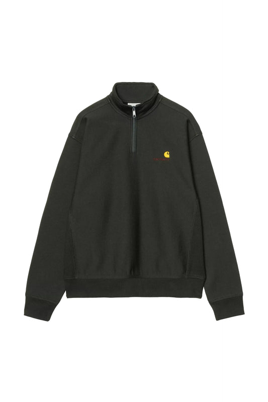 Carhartt WIP Half Zip American Script Sweatshirt