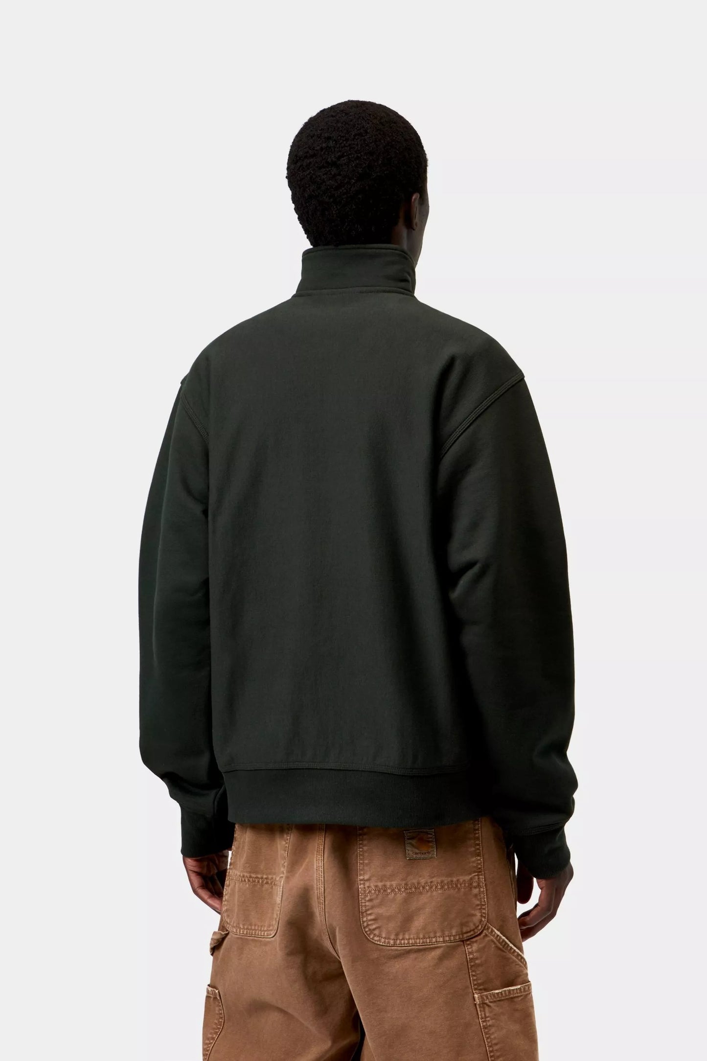 Carhartt WIP Half Zip American Script Sweatshirt
