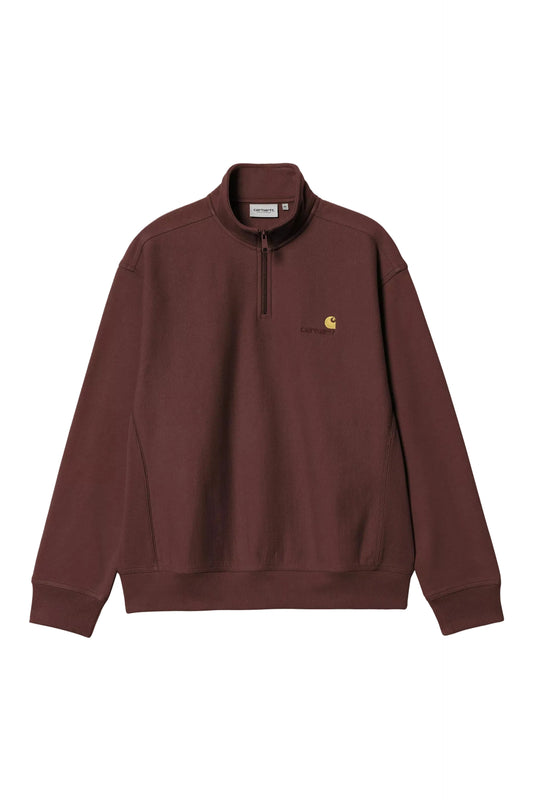 Carhartt WIP Half Zip American Script Sweatshirt