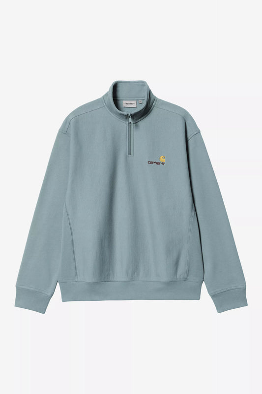 Half Zip American Script Sweatshirt
