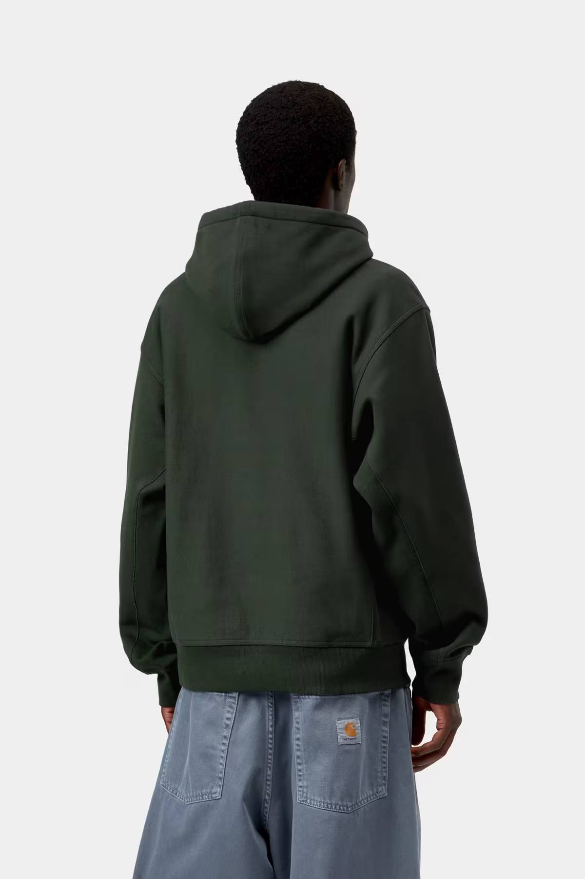 Carhartt WIP Hooded American Script - Raven