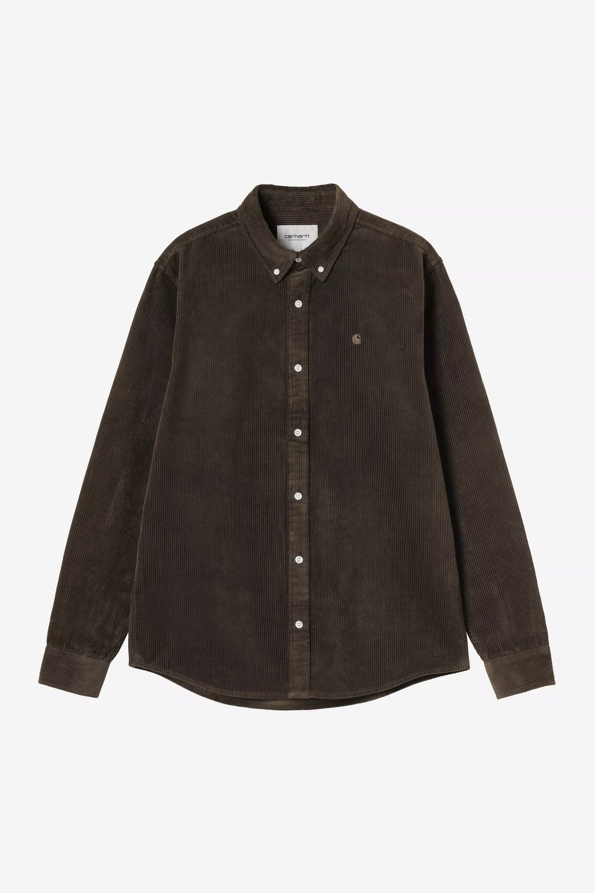 Carhartt WIP Madison Cord Shirt - Tobacco