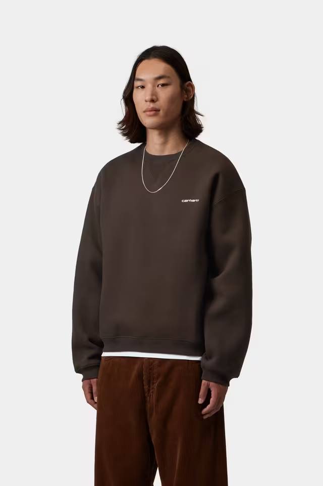 Carhartt WIP Ebbert Sweatshirt – Tobacco