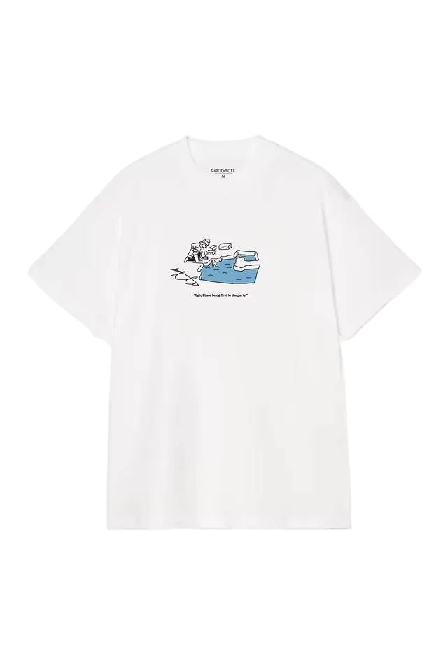 Carhartt WIP Ice Fishing T-Shirt – White