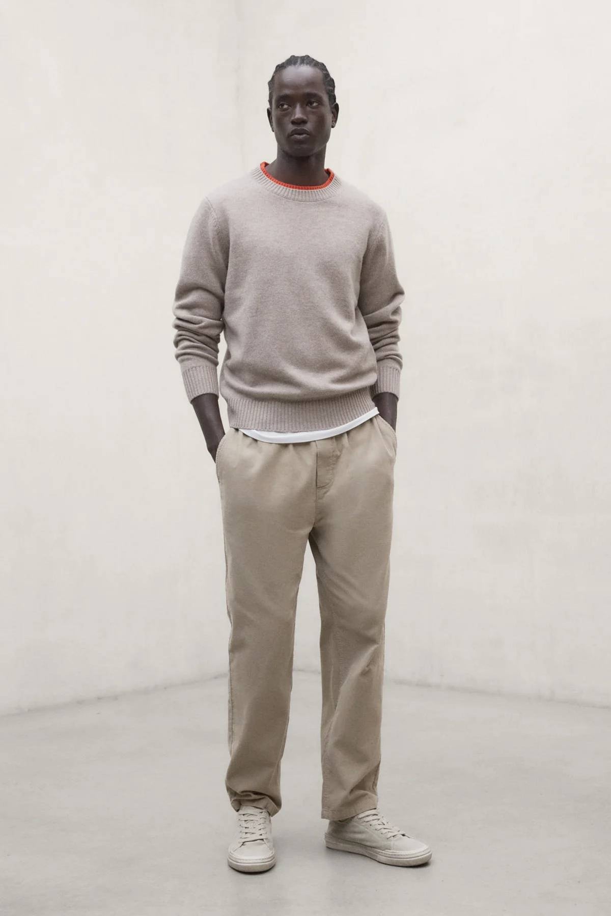 Ecoalf Marula Recycled Wool Sweater - Sand
